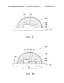 LIGHT EMITTING DIODE PACKAGE STRUCTURE diagram and image