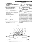 NON-VOLATILE SEMICONDUCTOR STORAGE DEVICE AND METHOD FOR MANUFACTURING THE SAME diagram and image