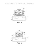 NON-VOLATILE SEMICONDUCTOR STORAGE DEVICE AND METHOD FOR MANUFACTURING THE SAME diagram and image