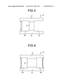 Fluid-filled cylindrical vibration-damping device diagram and image