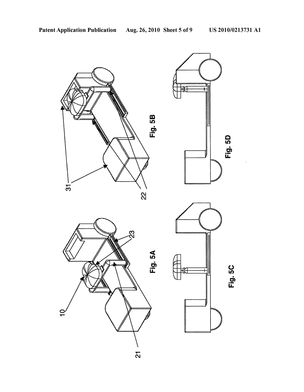 Patient transport vehicle - diagram, schematic, and image 06