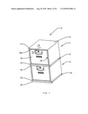 Drawer Assembly for a Cabinet diagram and image