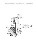 HALOGEN LAMP CAPSULE SUPPORT FOR PLASTIC BASE diagram and image