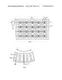 FLEXIBLE OLED DISPLAY WITH CHIPLETS diagram and image