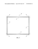 TOUCH PANEL WITH DISCONTINUOUS CHAIN OF RESISTANCES diagram and image