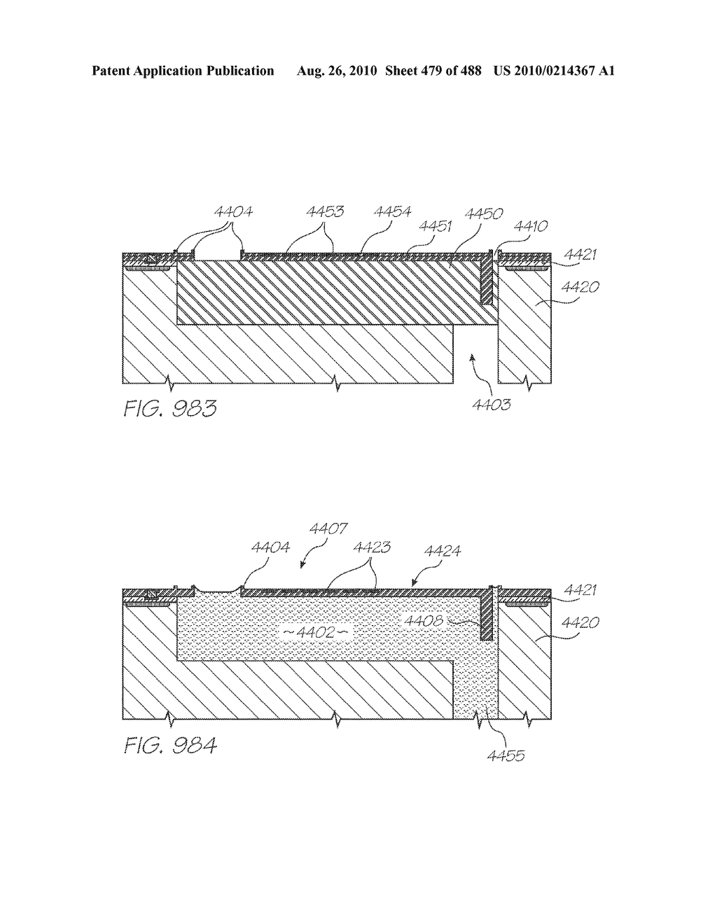 PRINTHEAD HAVING NOZZLES WITH STACKED CAPACITIVE ACTUATORS - diagram, schematic, and image 480