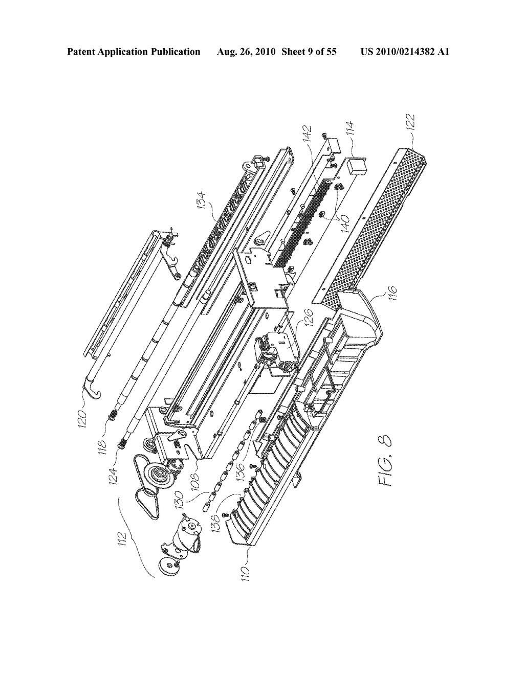 PRINTHEAD CARTRIDGE VALVE ASSEMBLY WITH DIAPHRAGM PRESSURE REGULATOR - diagram, schematic, and image 10