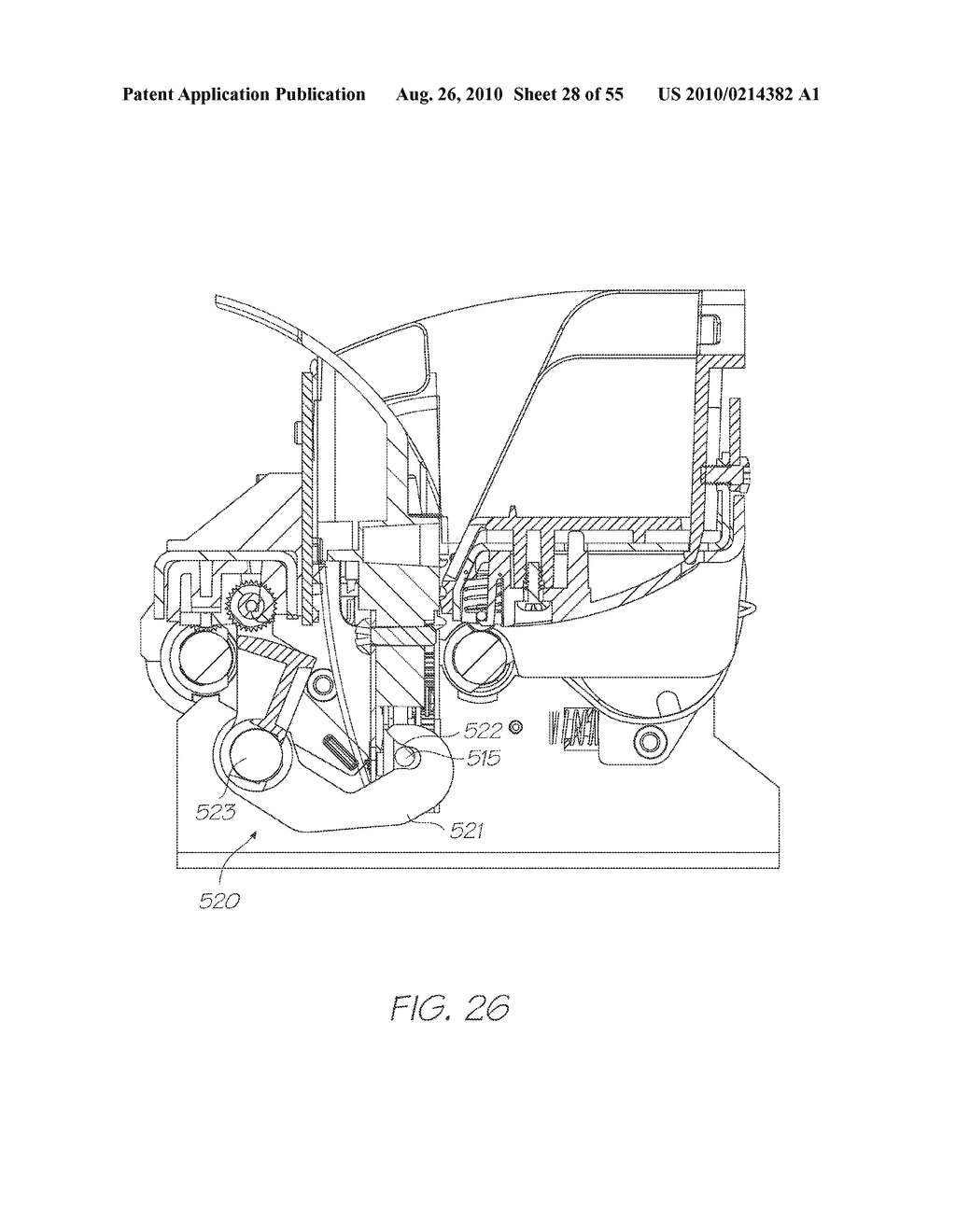 PRINTHEAD CARTRIDGE VALVE ASSEMBLY WITH DIAPHRAGM PRESSURE REGULATOR - diagram, schematic, and image 29