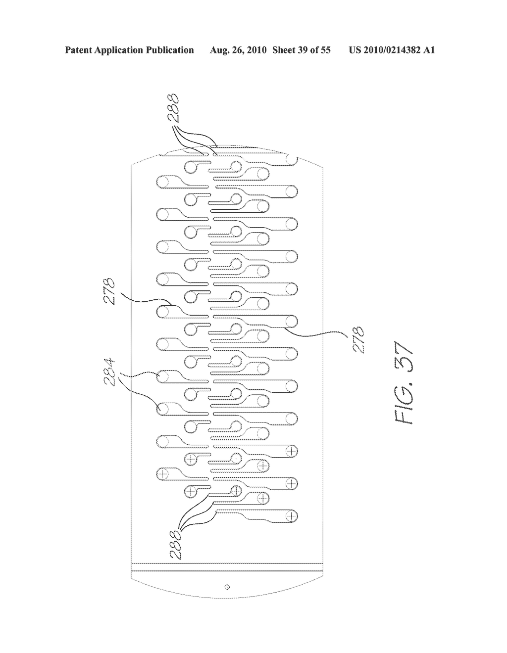 PRINTHEAD CARTRIDGE VALVE ASSEMBLY WITH DIAPHRAGM PRESSURE REGULATOR - diagram, schematic, and image 40