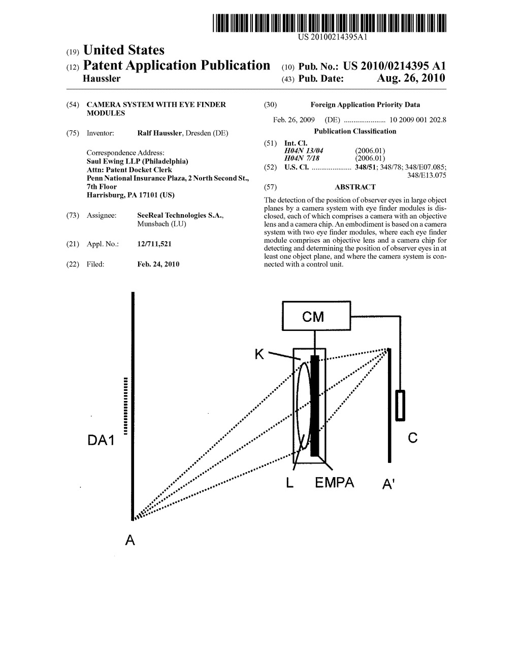 Camera System with Eye Finder Modules - diagram, schematic, and image 01