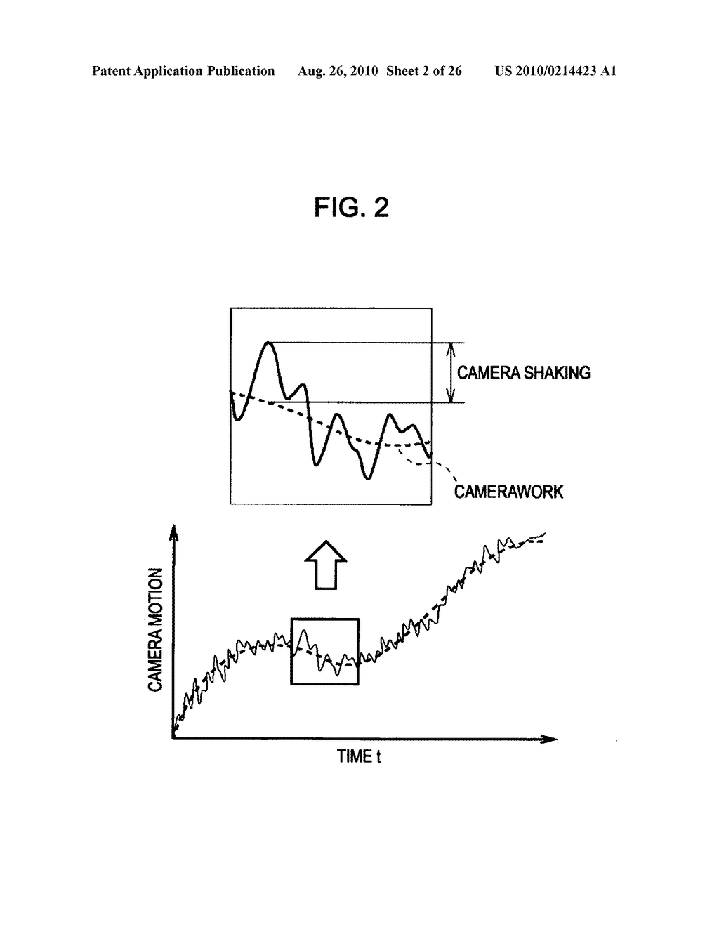 Image processing device, focal plane distortion component calculation method, image processing program, and recording medium - diagram, schematic, and image 03
