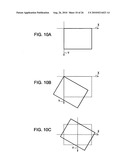 Image processing device, focal plane distortion component calculation method, image processing program, and recording medium diagram and image