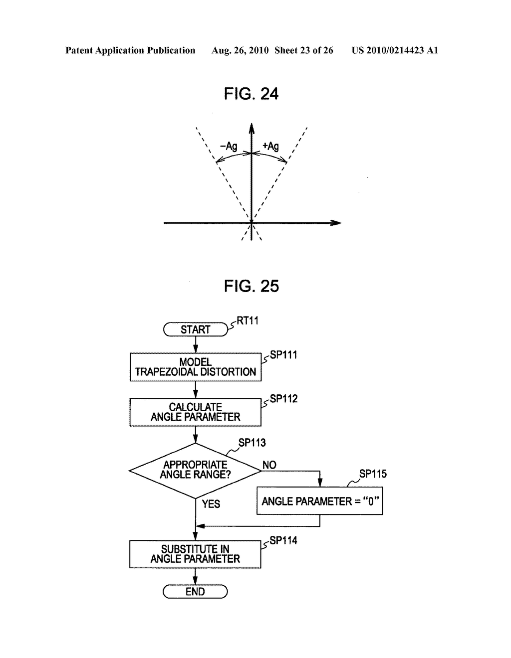 Image processing device, focal plane distortion component calculation method, image processing program, and recording medium - diagram, schematic, and image 24
