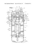 SCROLL TYPE COMPRESSOR diagram and image