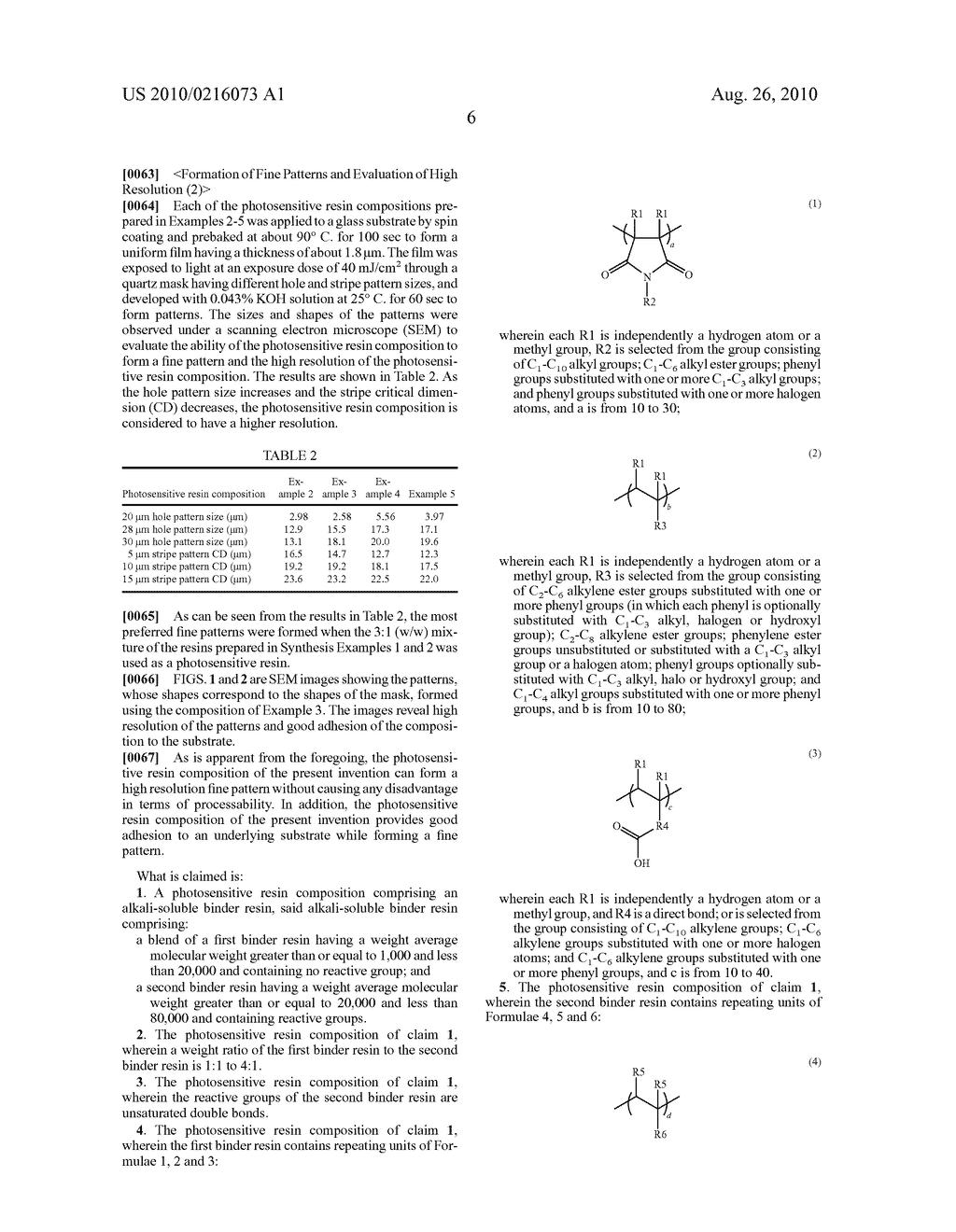 PHOTOSENSITIVE RESIN COMPOSITION - diagram, schematic, and image 08