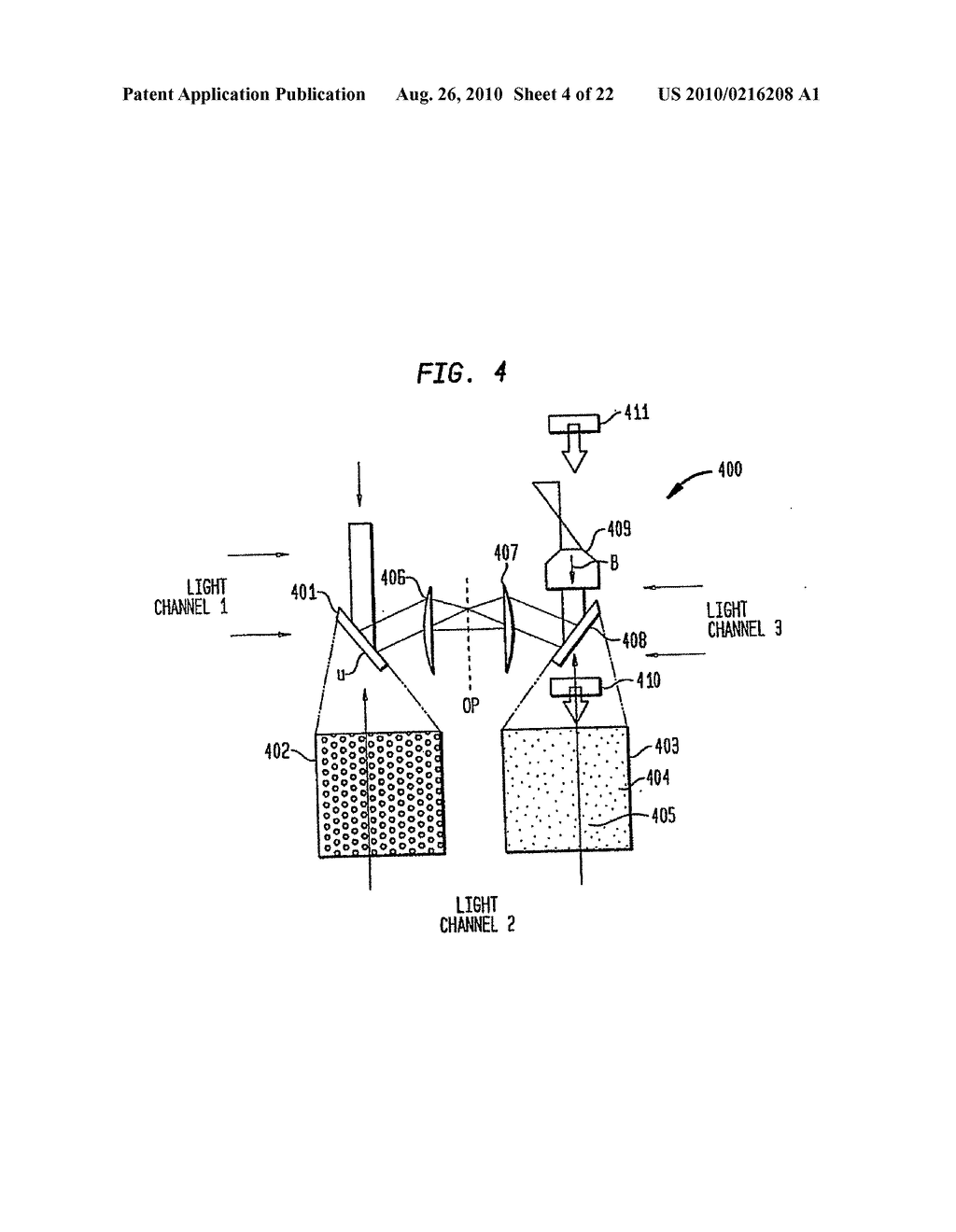 Multiple laminar flow-based particle and cellular separation with laser steering - diagram, schematic, and image 05