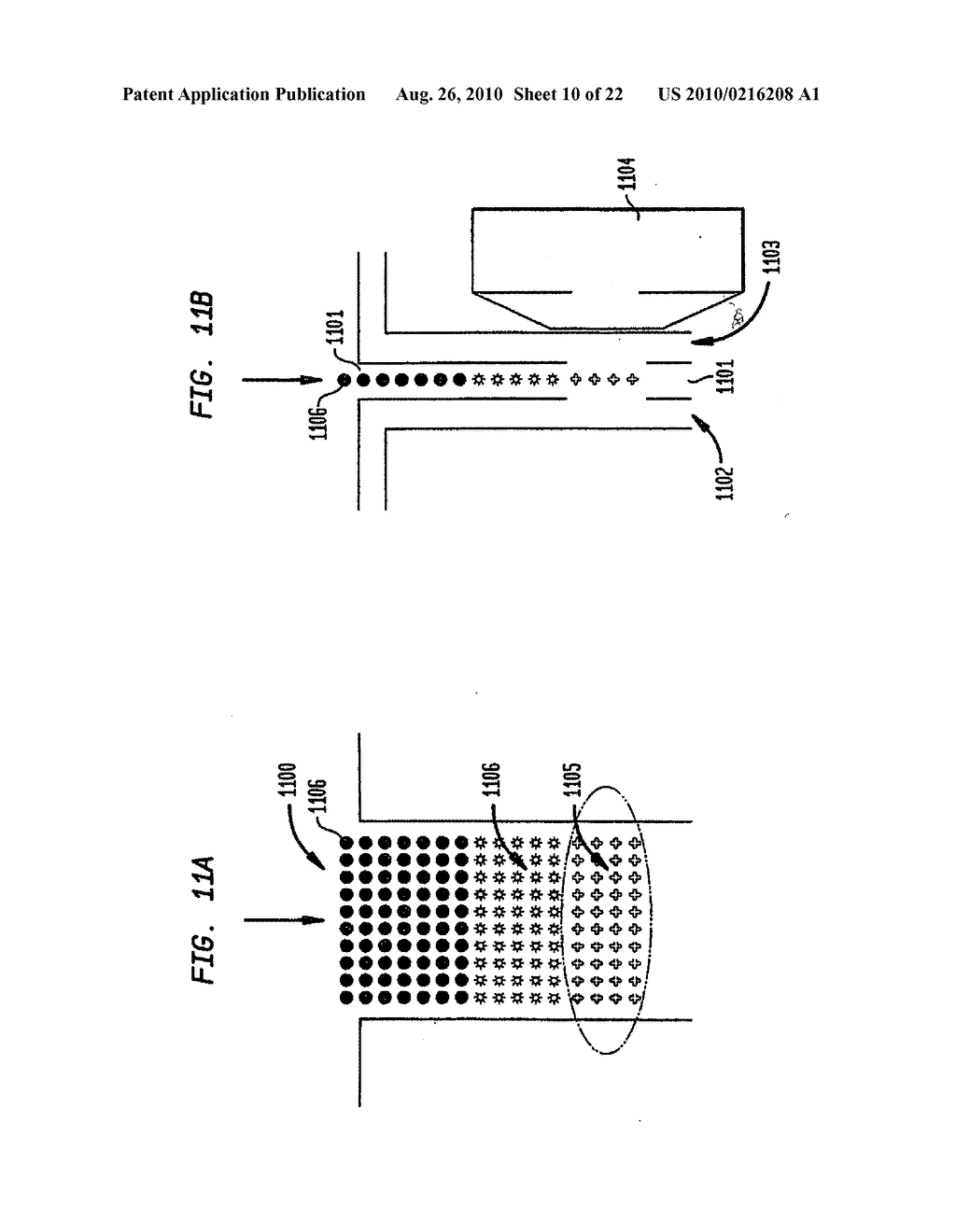 Multiple laminar flow-based particle and cellular separation with laser steering - diagram, schematic, and image 11