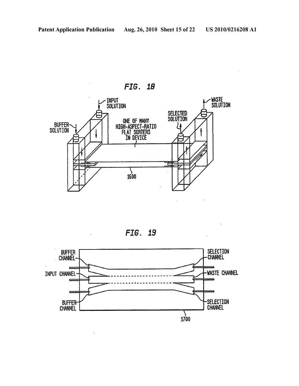 Multiple laminar flow-based particle and cellular separation with laser steering - diagram, schematic, and image 16