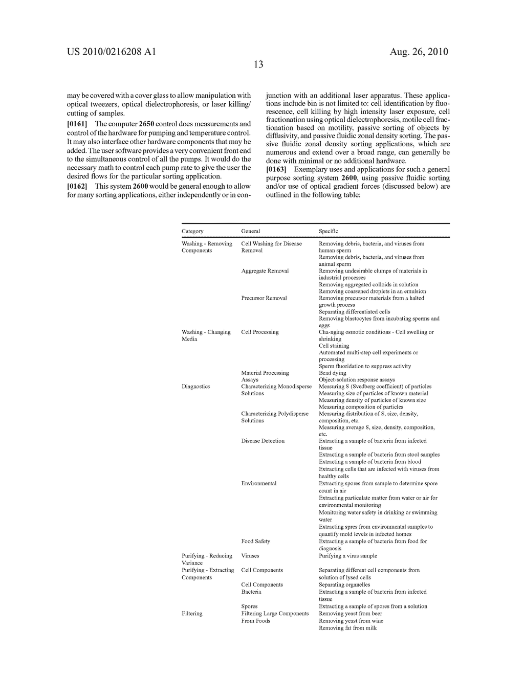 Multiple laminar flow-based particle and cellular separation with laser steering - diagram, schematic, and image 36