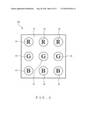 LED-based white-light lighting module for preventing glare and providing adjustable color temperature diagram and image