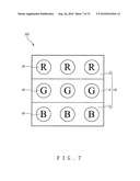 LED-based white-light lighting module for preventing glare and providing adjustable color temperature diagram and image