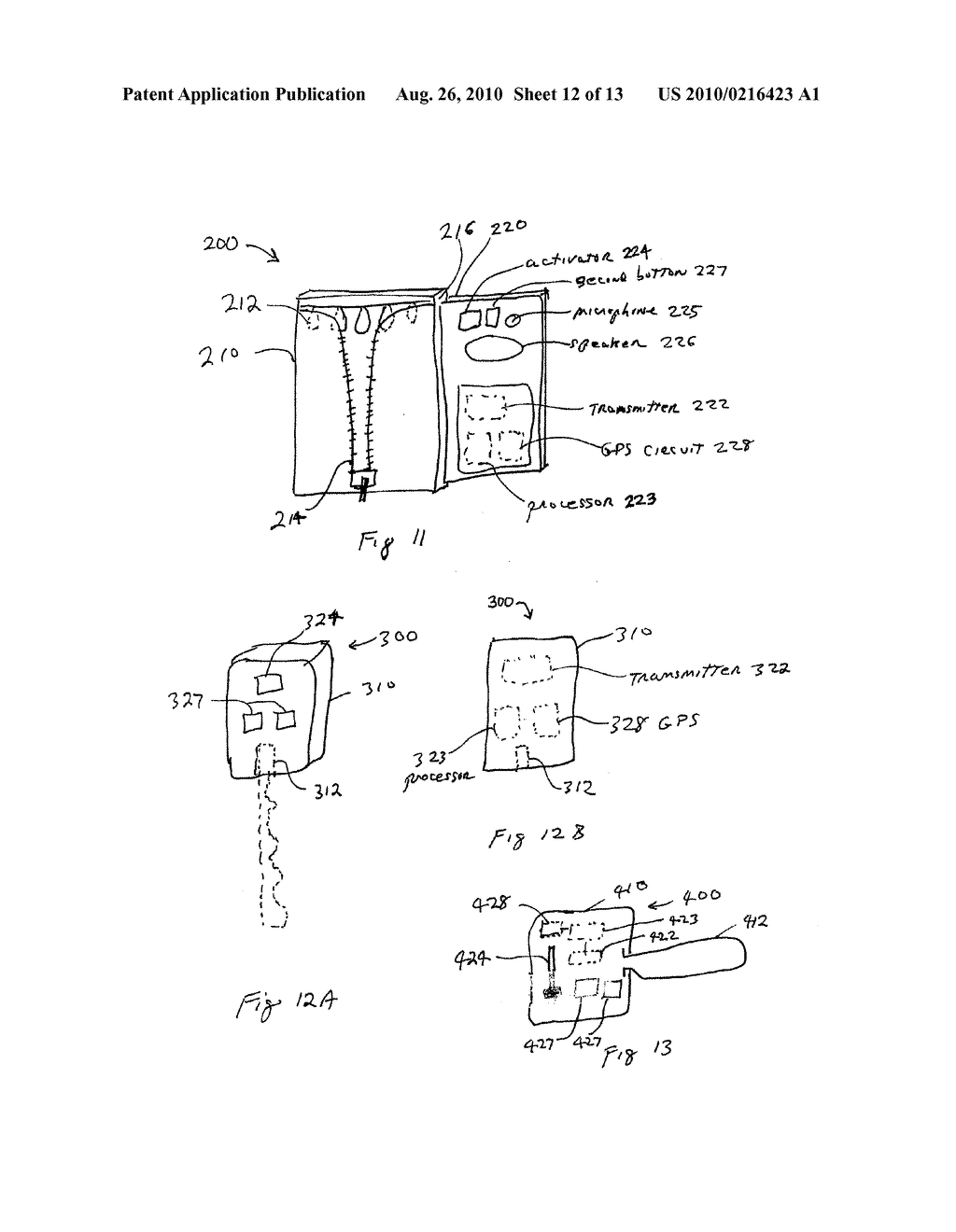 Panic Device With Local Alarm And Distal Signaling Capability - diagram, schematic, and image 13