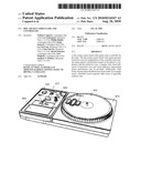 DISC JOCKEY VIDEO GAME AND CONTROLLER diagram and image