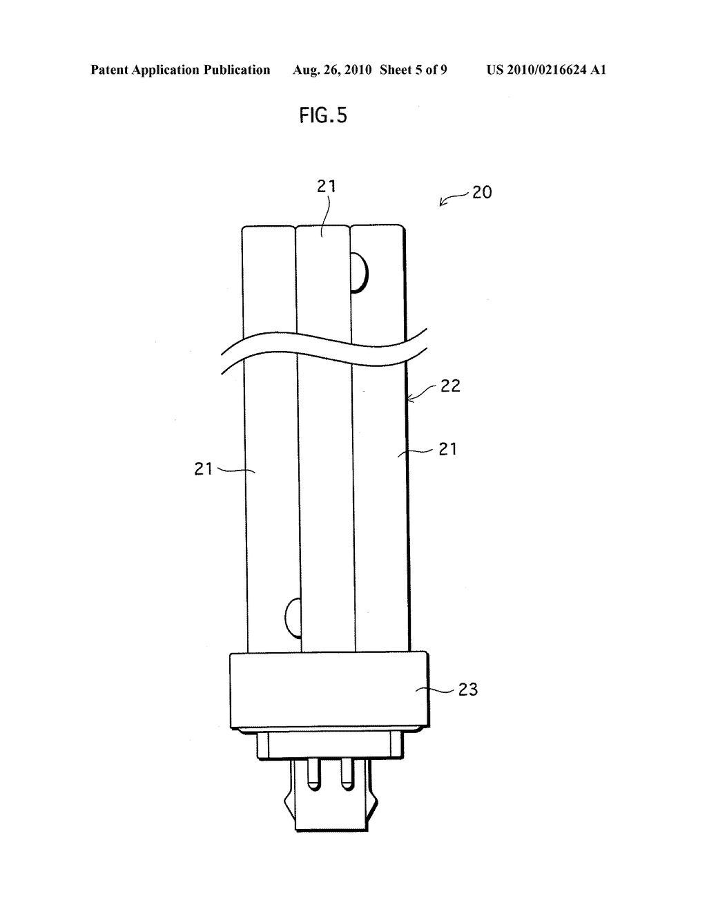 GLASS COMPOSITION FOR LAMP, GLASS PART FOR LAMP, AND PROCESS FOR PRODUCING LAMP OR GLASS COMPOSITION FOR LAMP - diagram, schematic, and image 06