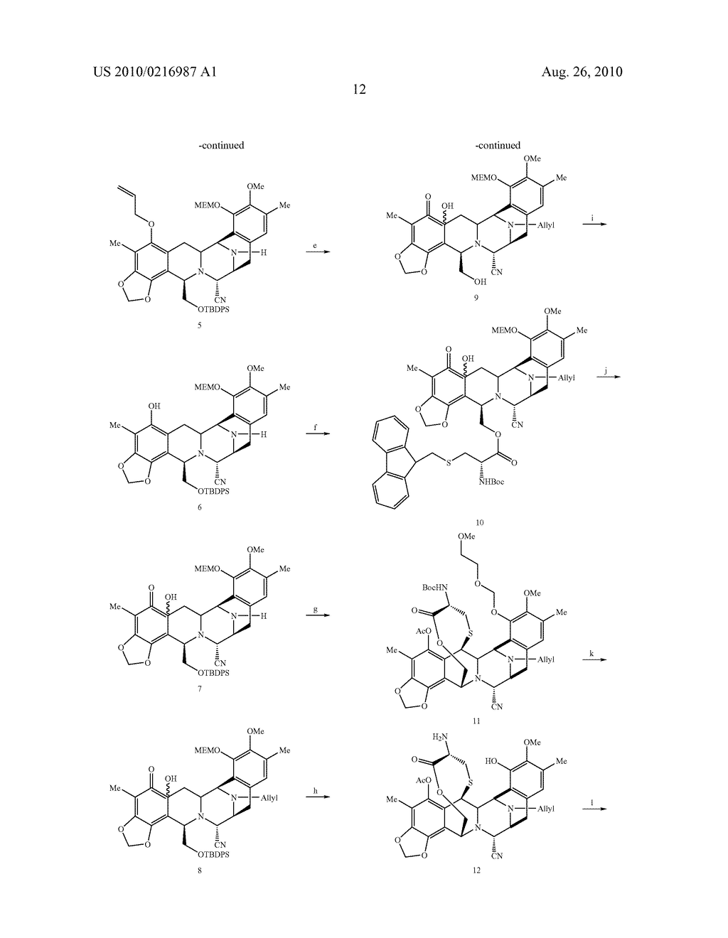 SYNTHESIS OF NATURALLY OCCURING ECTEINASCIDINS AND RELATED COMPOUNDS - diagram, schematic, and image 13