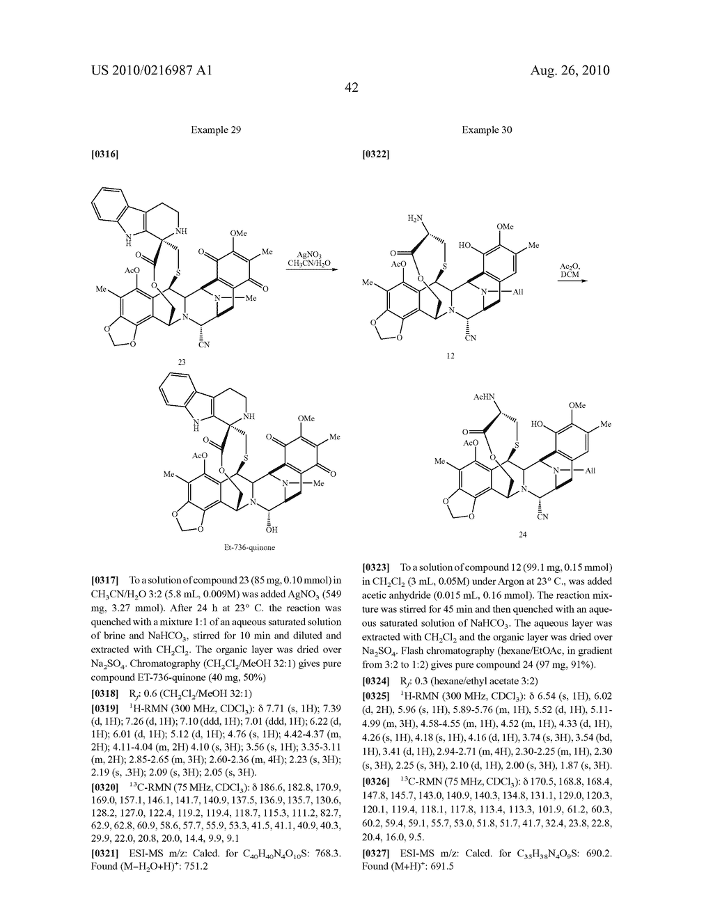 SYNTHESIS OF NATURALLY OCCURING ECTEINASCIDINS AND RELATED COMPOUNDS - diagram, schematic, and image 42