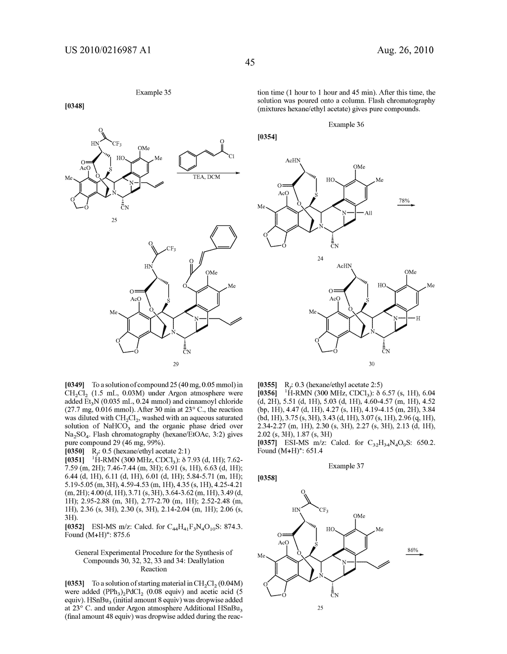 SYNTHESIS OF NATURALLY OCCURING ECTEINASCIDINS AND RELATED COMPOUNDS - diagram, schematic, and image 45