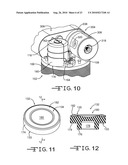 PARTIALLY IMPLANTABLE MEDICAL DEVICES WITH CARTRIDGE MOVEMENT SENSOR AND ASSOCIATED METHODS diagram and image