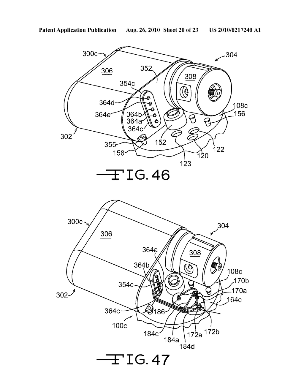 PARTIALLY IMPLANTABLE MEDICAL DEVICES WITH CARTRIDGE MOVEMENT SENSOR AND ASSOCIATED METHODS - diagram, schematic, and image 21