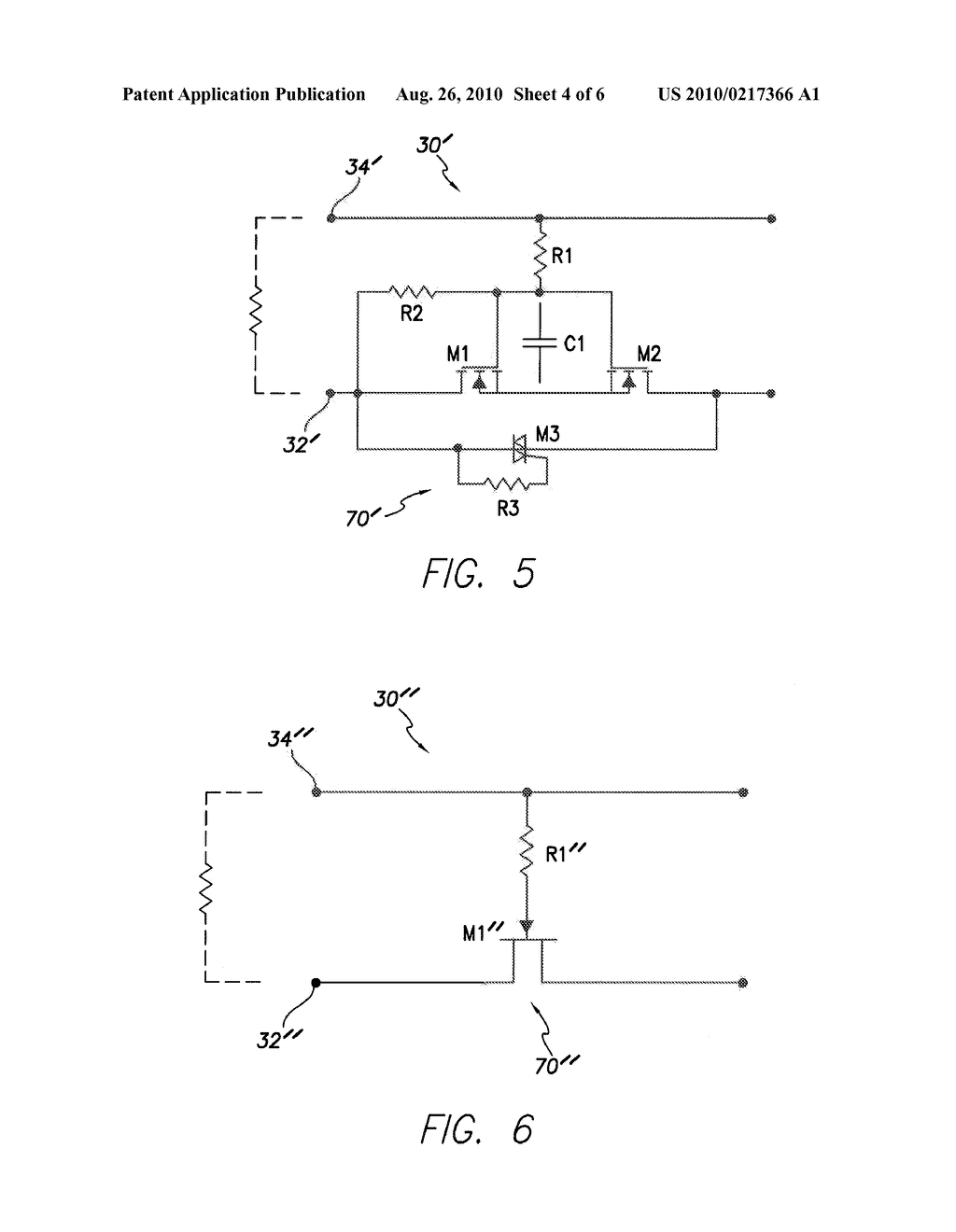 Implantable Medical Lead Circuitry and Methods for Reducing Heating and/or Induced Current - diagram, schematic, and image 05