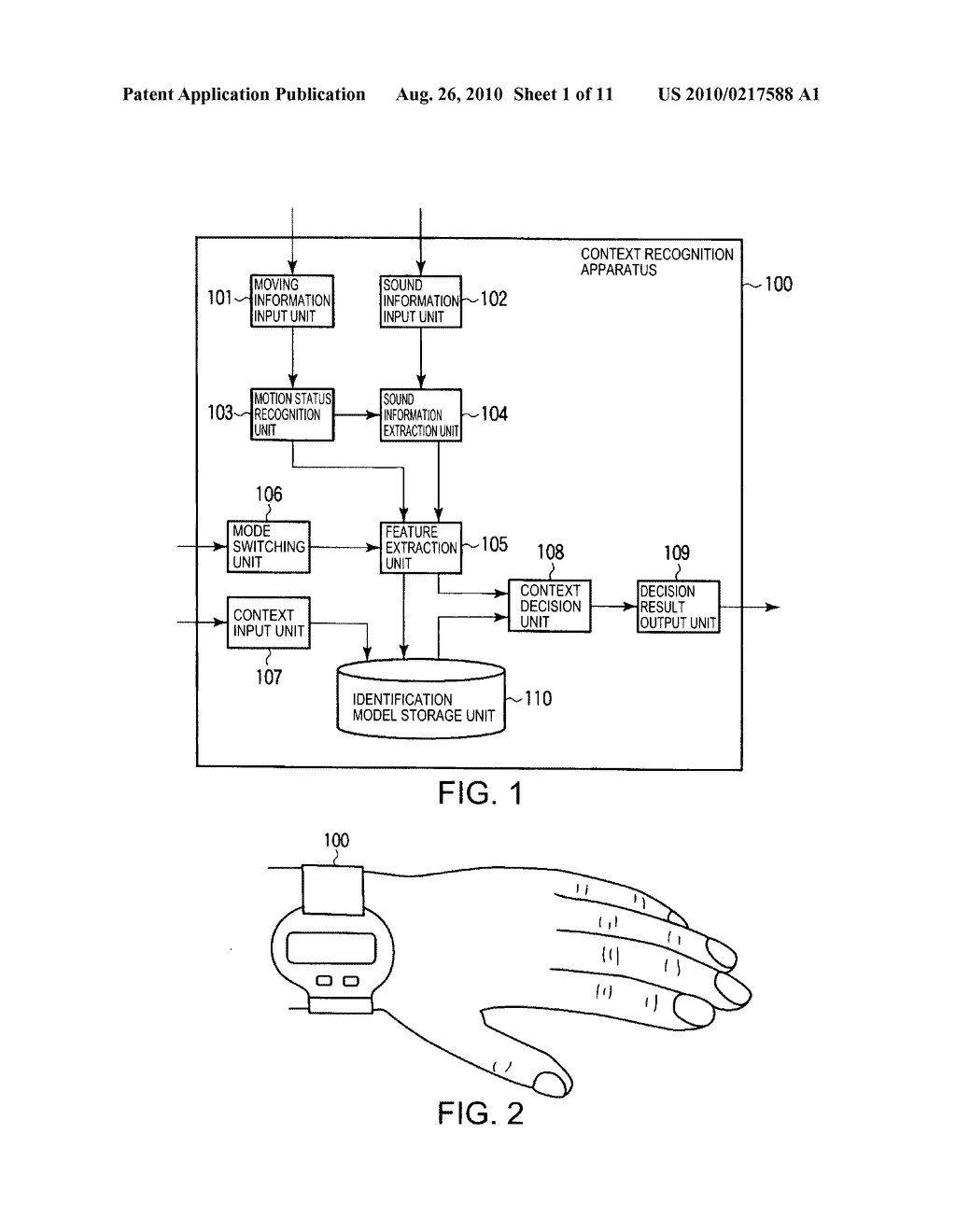 APPARATUS AND METHOD FOR RECOGNIZING A CONTEXT OF AN OBJECT - diagram, schematic, and image 02