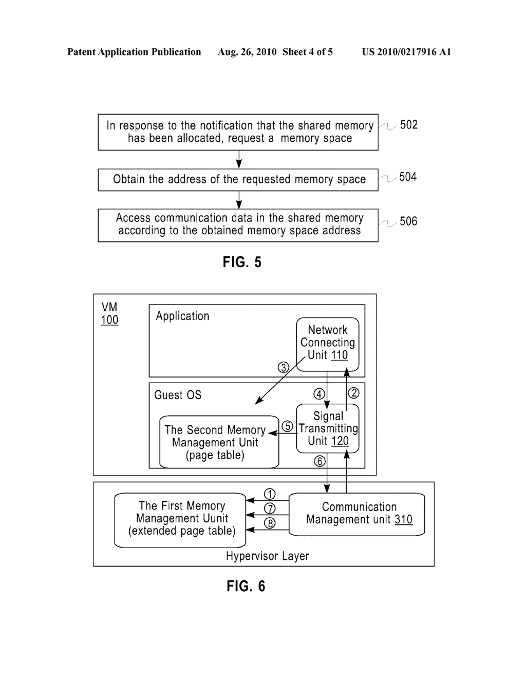 METHOD AND APPARATUS FOR FACILITATING COMMUNICATION BETWEEN VIRTUAL MACHINES - diagram, schematic, and image 05