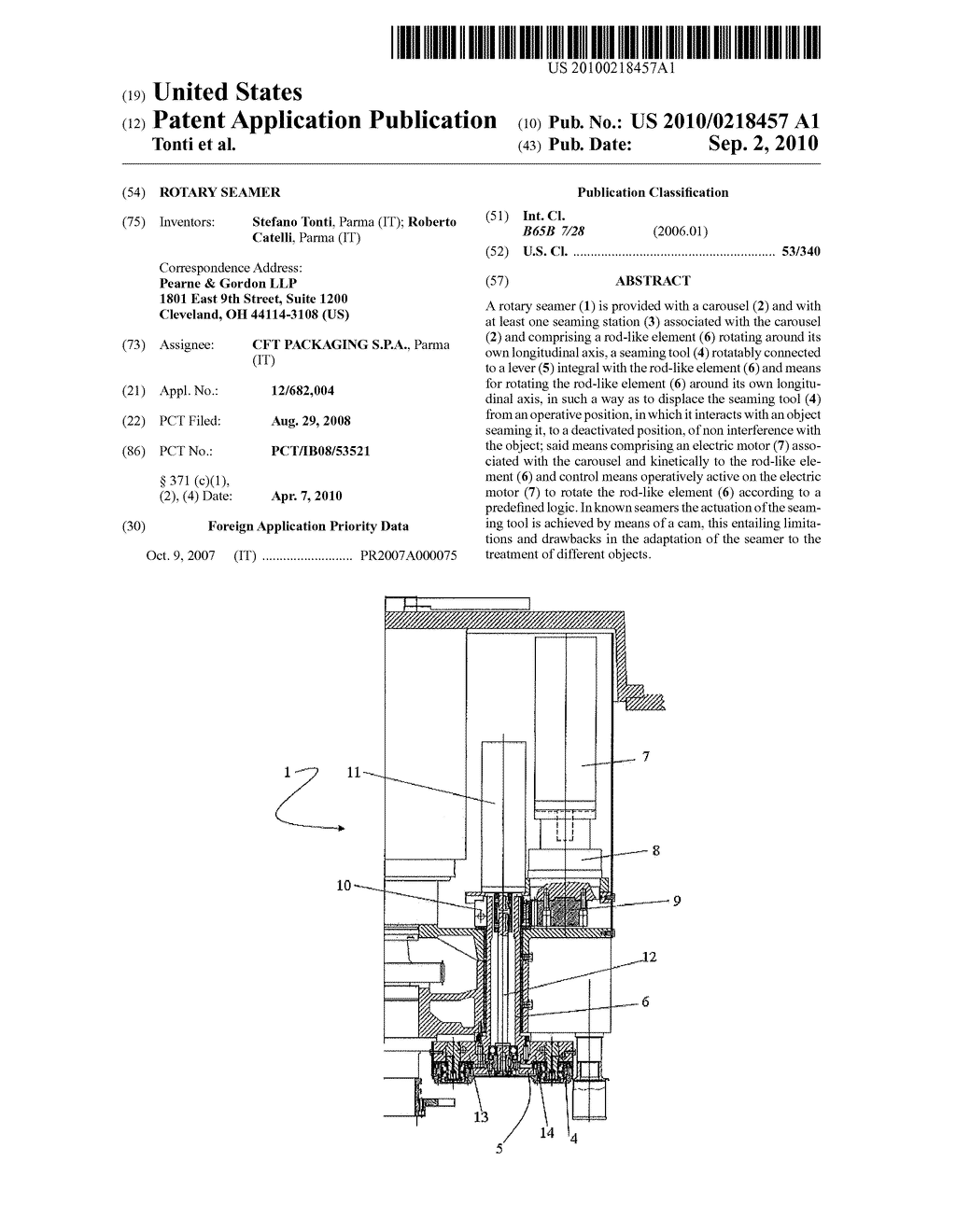 ROTARY SEAMER - diagram, schematic, and image 01