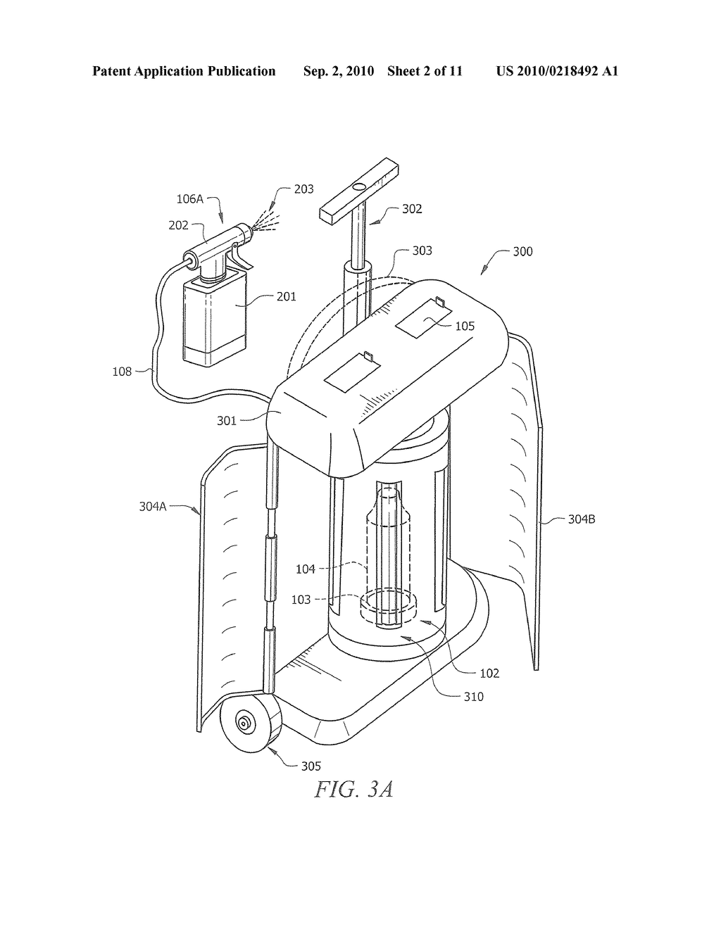 COMPRESSED GAS-DRIVEN DEVICE WITH PASSIVE THERMODYNAMIC COMPOSITION - diagram, schematic, and image 03