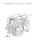 MODULAR BODY FOR USE ON AN ARMORED VEHICLE diagram and image