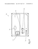 Hoof bath system diagram and image