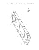 Hoof bath system diagram and image