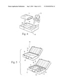 STORAGE SYSTEM FOR AN APPARATUS THAT DELIVERS BREATHABLE GAS TO A PATIENT diagram and image