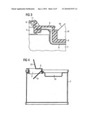 Container seal, container lid and container diagram and image