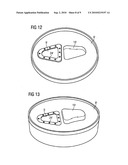 Container seal, container lid and container diagram and image