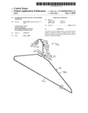 CLOTHES HANGING DEVICE AND METHOD THEREFOR diagram and image