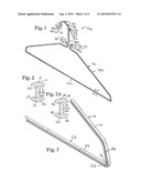 CLOTHES HANGING DEVICE AND METHOD THEREFOR diagram and image