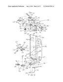 Automatic Locking SCBA Mounting Bracket Assembly diagram and image