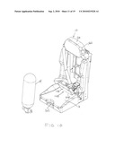 Automatic Locking SCBA Mounting Bracket Assembly diagram and image