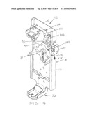 Automatic Locking SCBA Mounting Bracket Assembly diagram and image