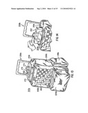 Carrying cases having amusement features diagram and image